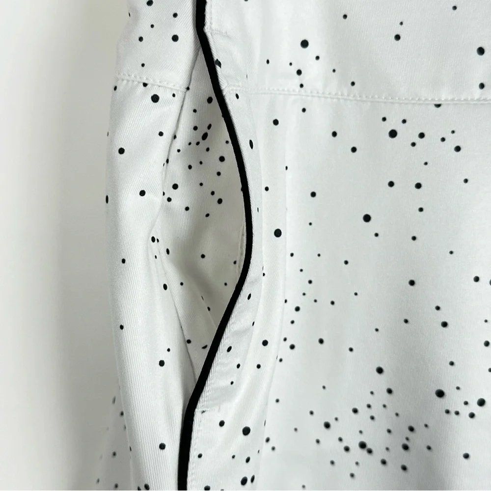 Nike Dri-fit girl’s white galaxy print golf skirt - size large